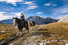 Canada-Alberta-Banff  - Backcountry Lodge Ride